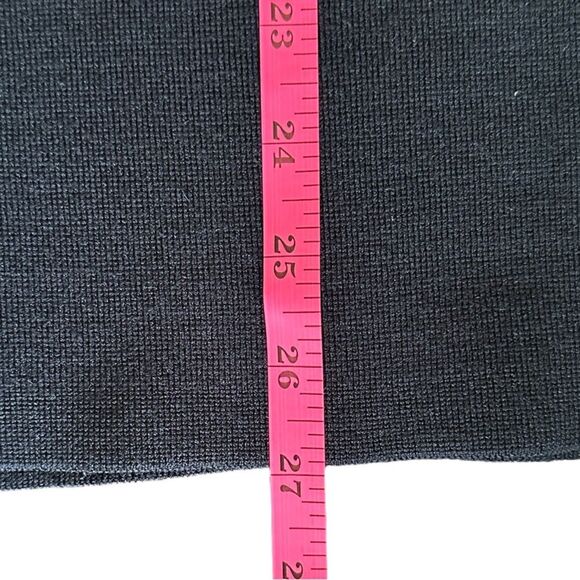 LOFT Navy and White Crew Neck Sweater Nautical Stripes Button Detail Size Medium - Picture 7 of 7